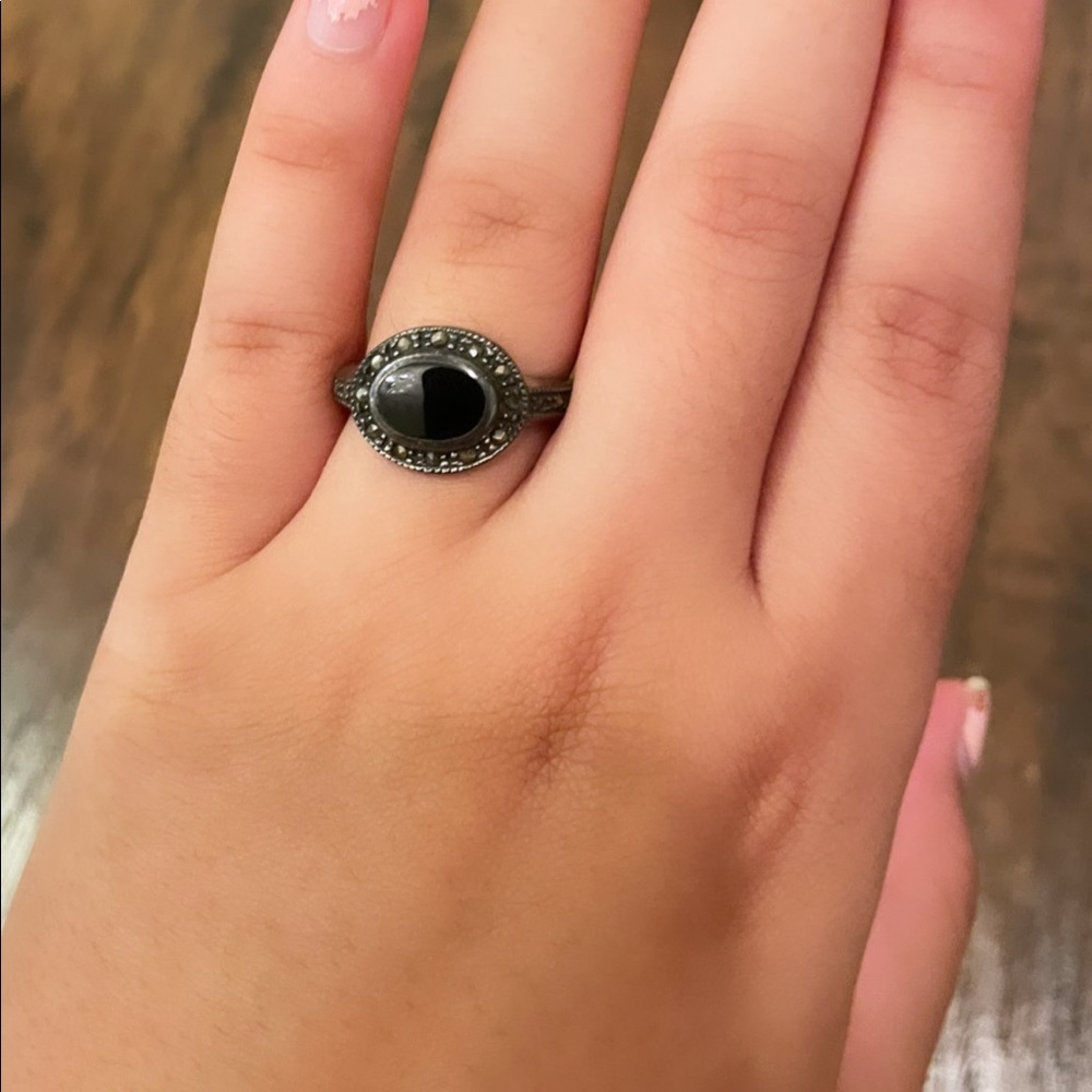 925 Sterling Silver and Gemstone Ring